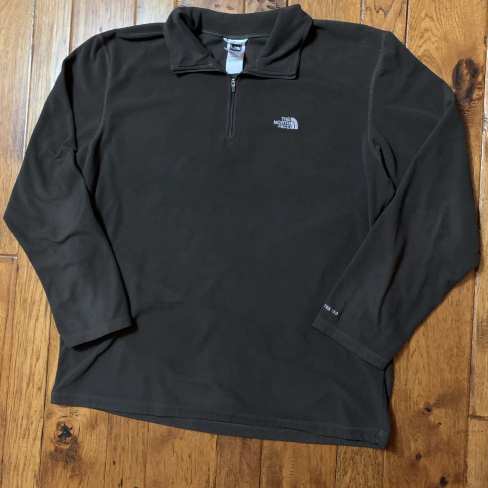 The North Face | Chocolate Fleece Pull Over | Sz XL - Picture 2 of 15
